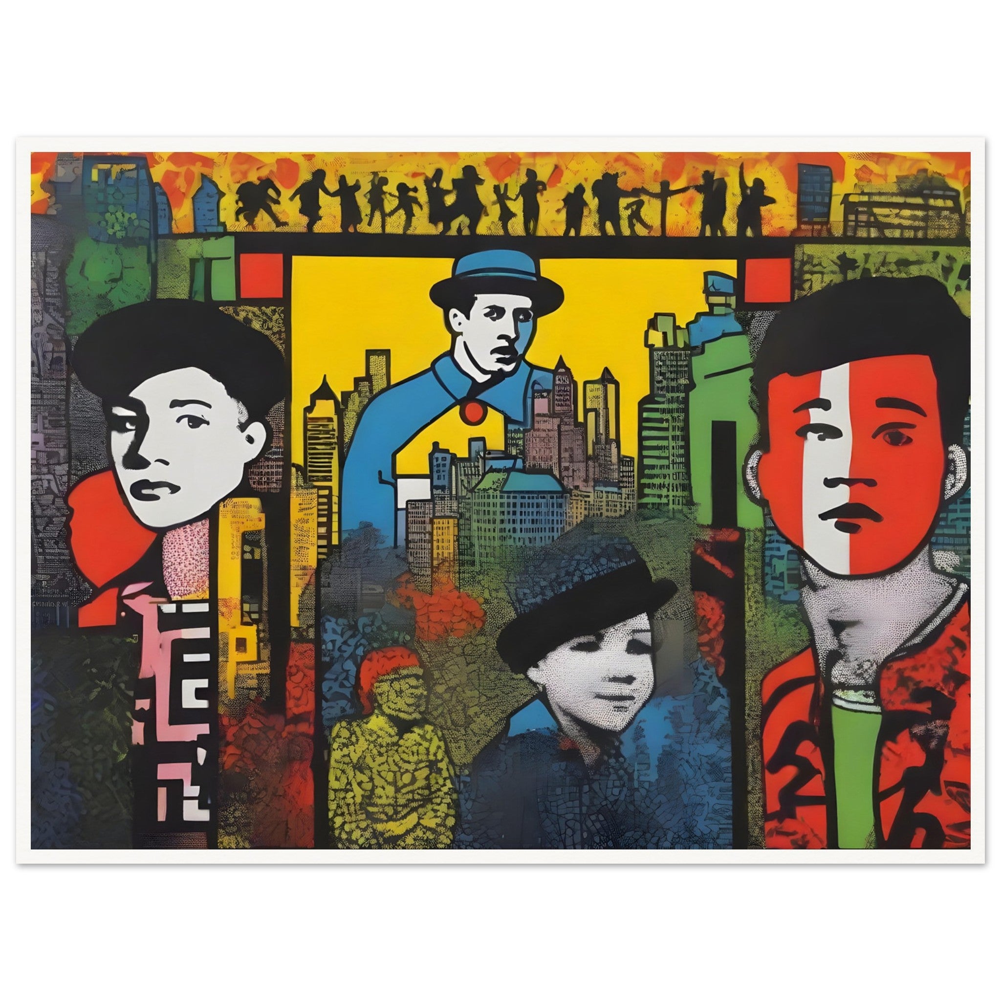City Stories Pop Art Urban Wall Art Hive Artes