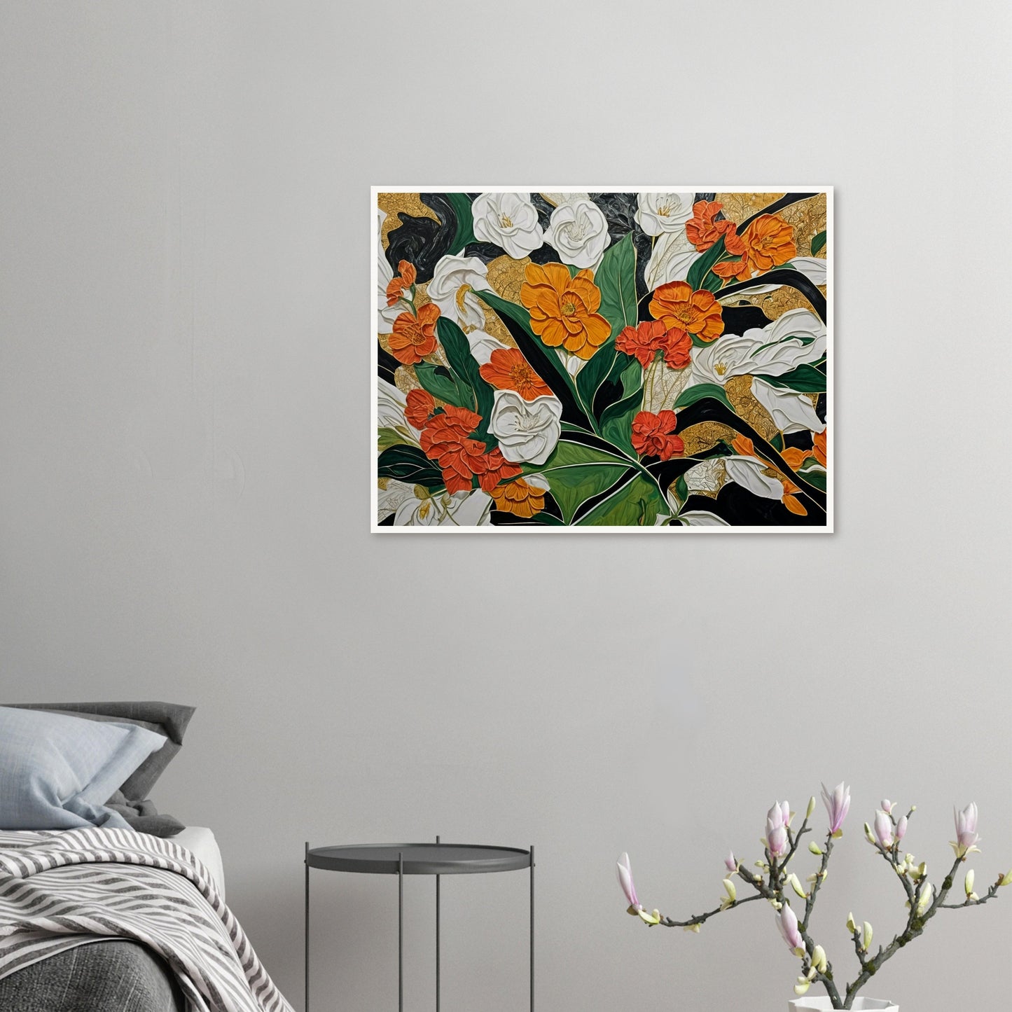 Golden Petal Harmony