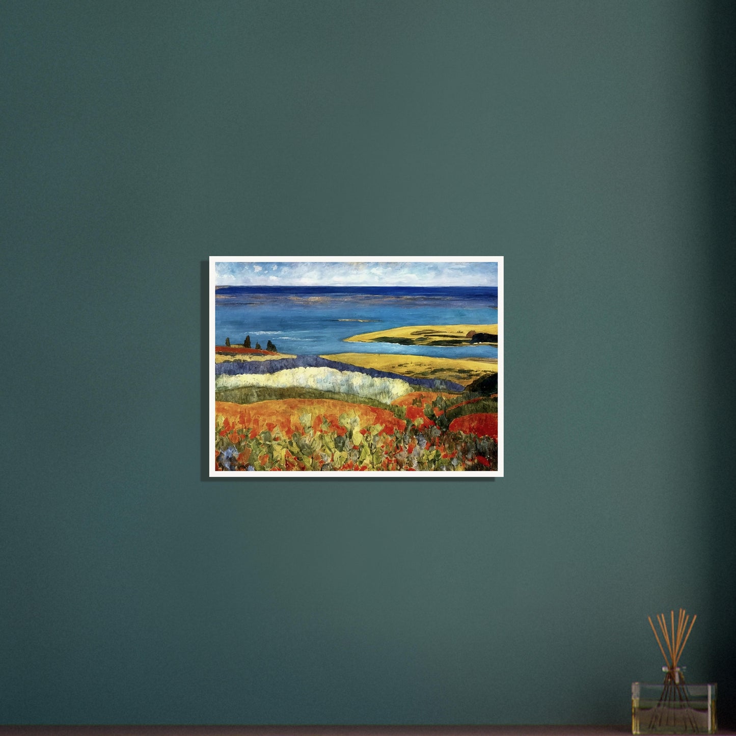 Fields by the Shore
