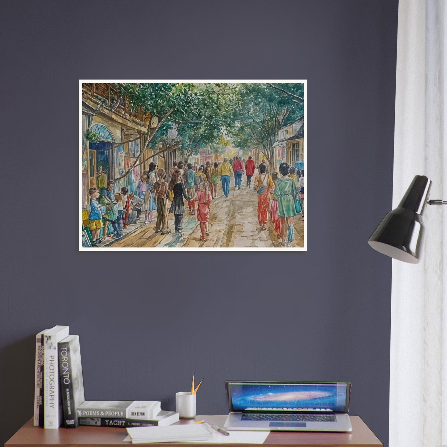 Bustling Street