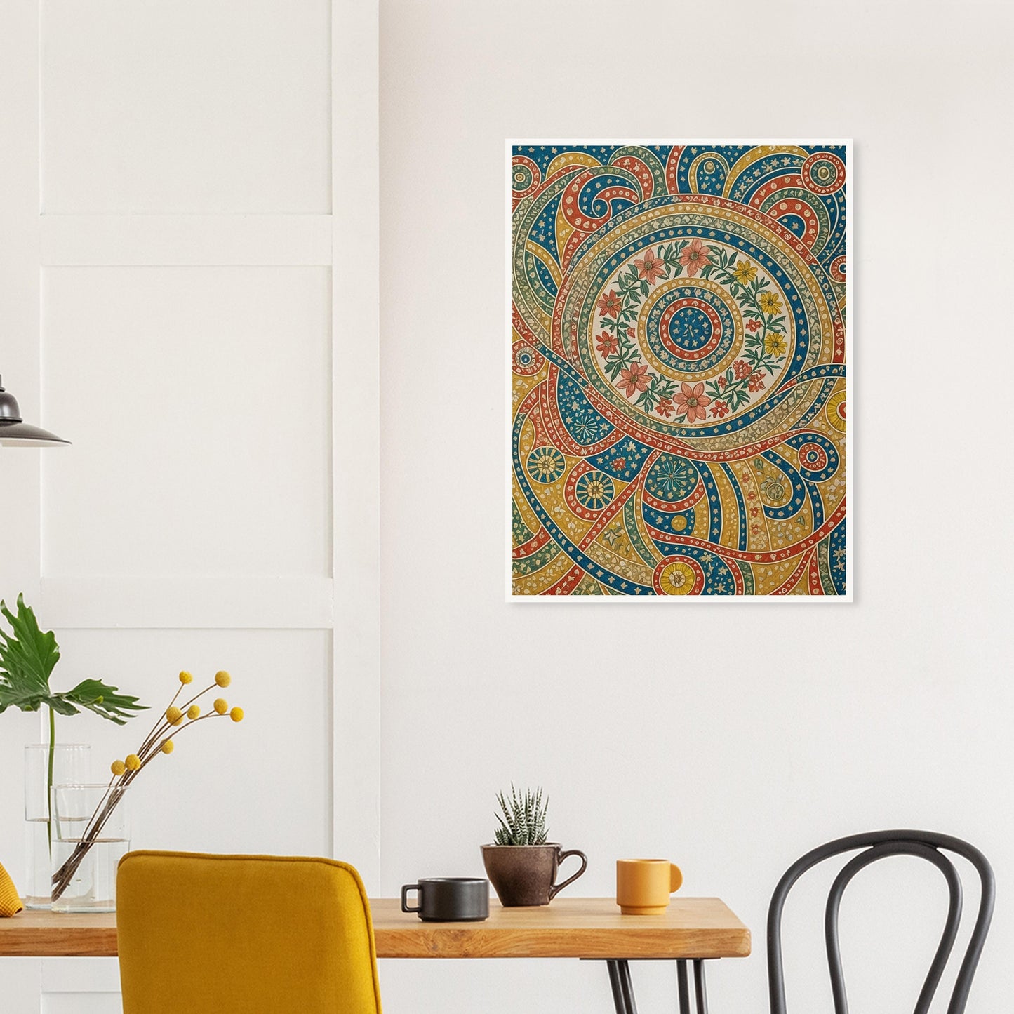 Mandala Floral Whirl