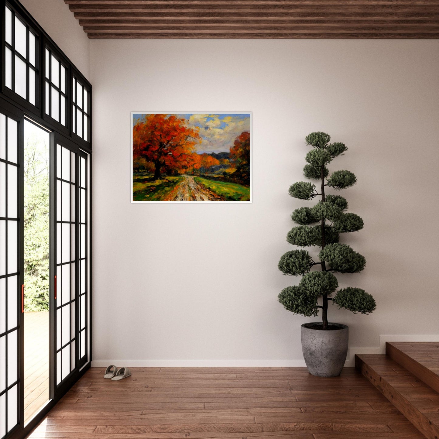 Fiery Leaves