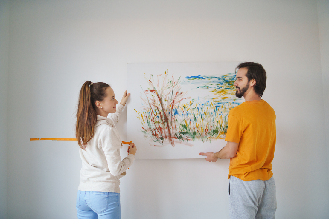 Measure Art How to Measure Your Wall to Get the Right Size Art