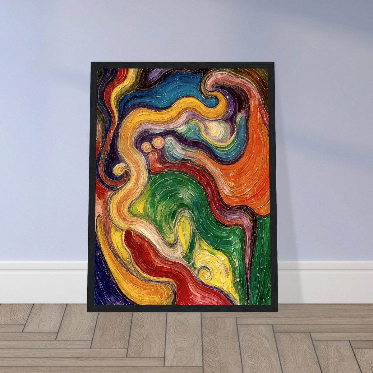 Inner Drawing The Inner Tangle - Abstract Expressionism Wall Art | Hive Artes