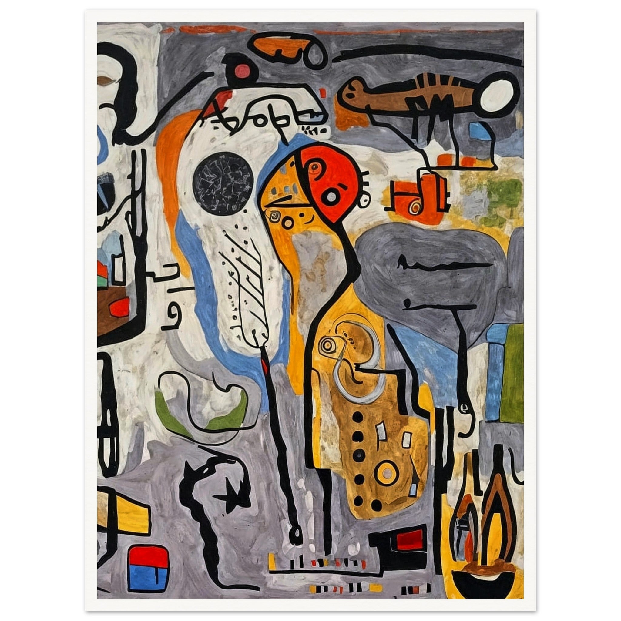 Chaos in Motion - Abstract Expressionist Wall Art | Hive Artes