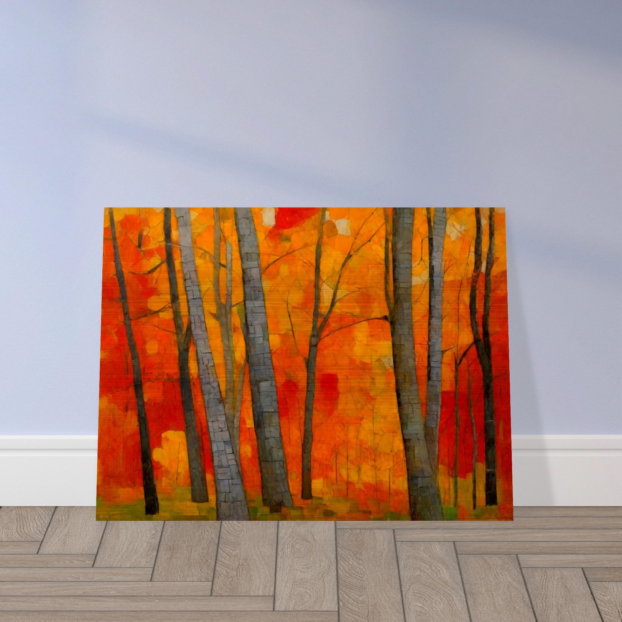 鉛筆画「Amber in autumn」　B5大サイズ Autumn Blaze - Nature Wall Art | Hive Artes