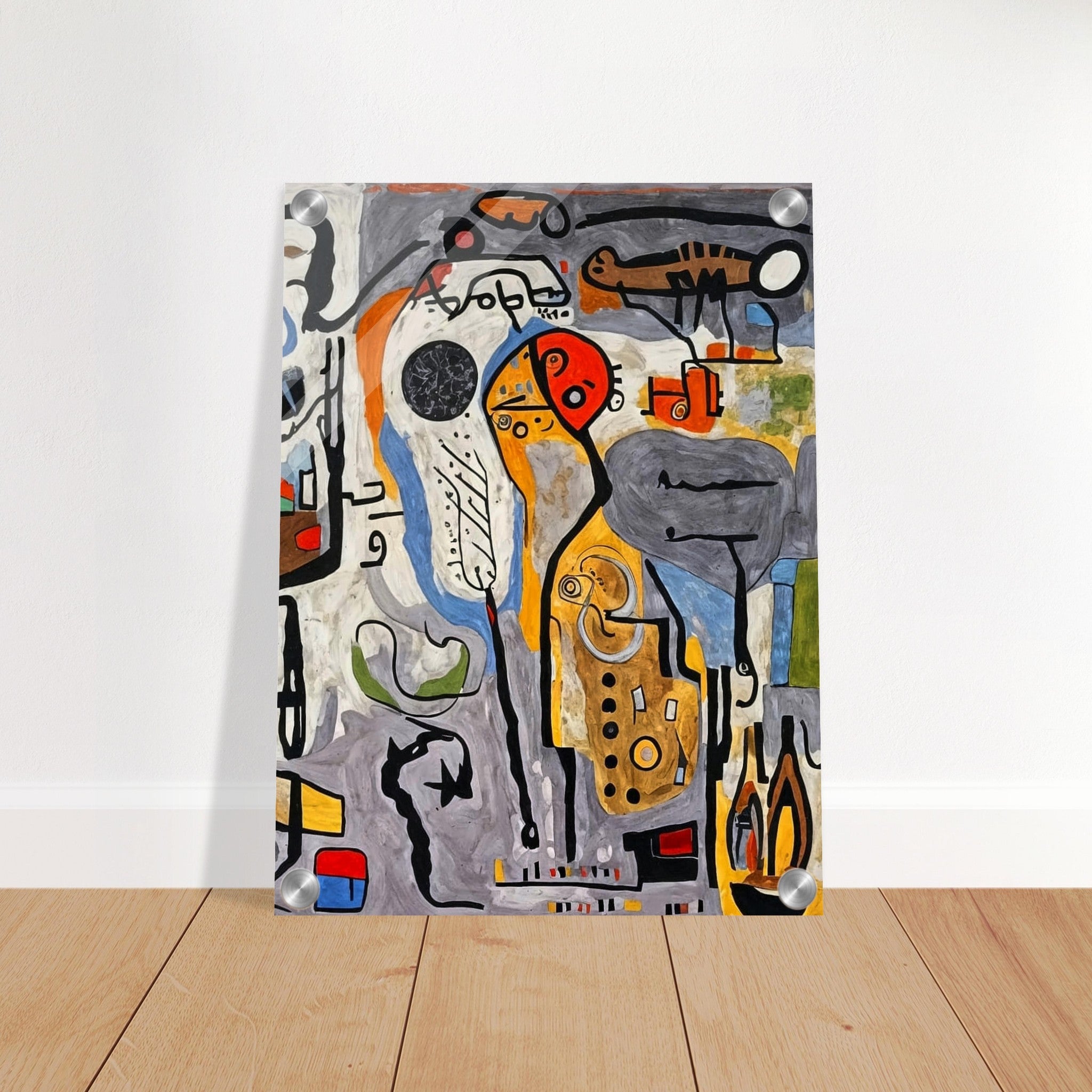Chaos in Motion - Abstract Expressionist Wall Art | Hive Artes