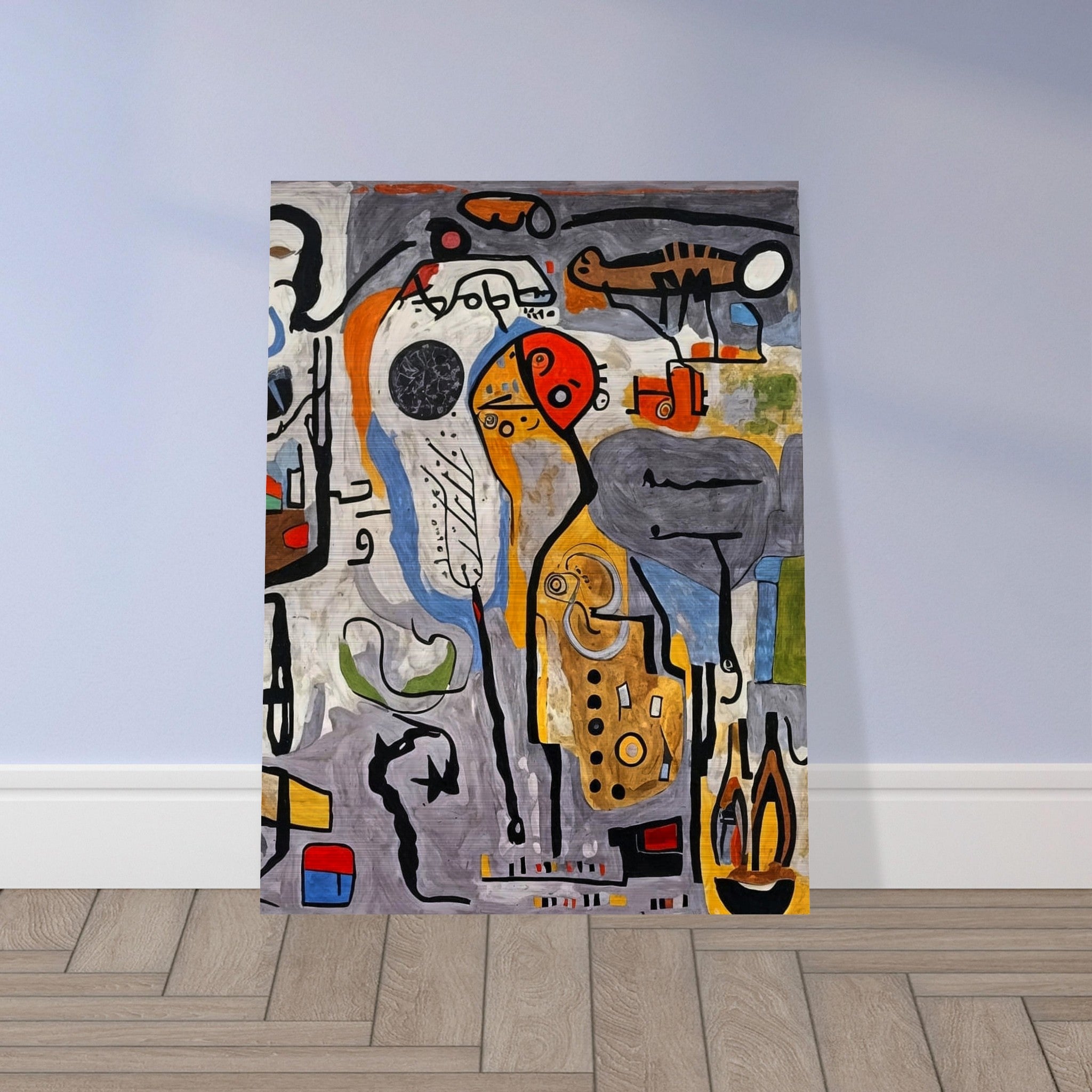 絵画 chaotic Chaos in Motion - Abstract Expressionist Wall Art | Hive Artes