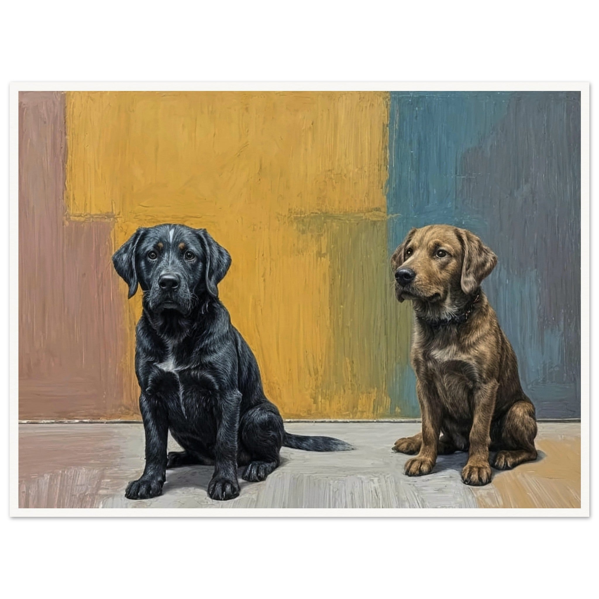 額装「忠犬」Dogs are very loyal 額装「忠犬」Dogs are very loyal A