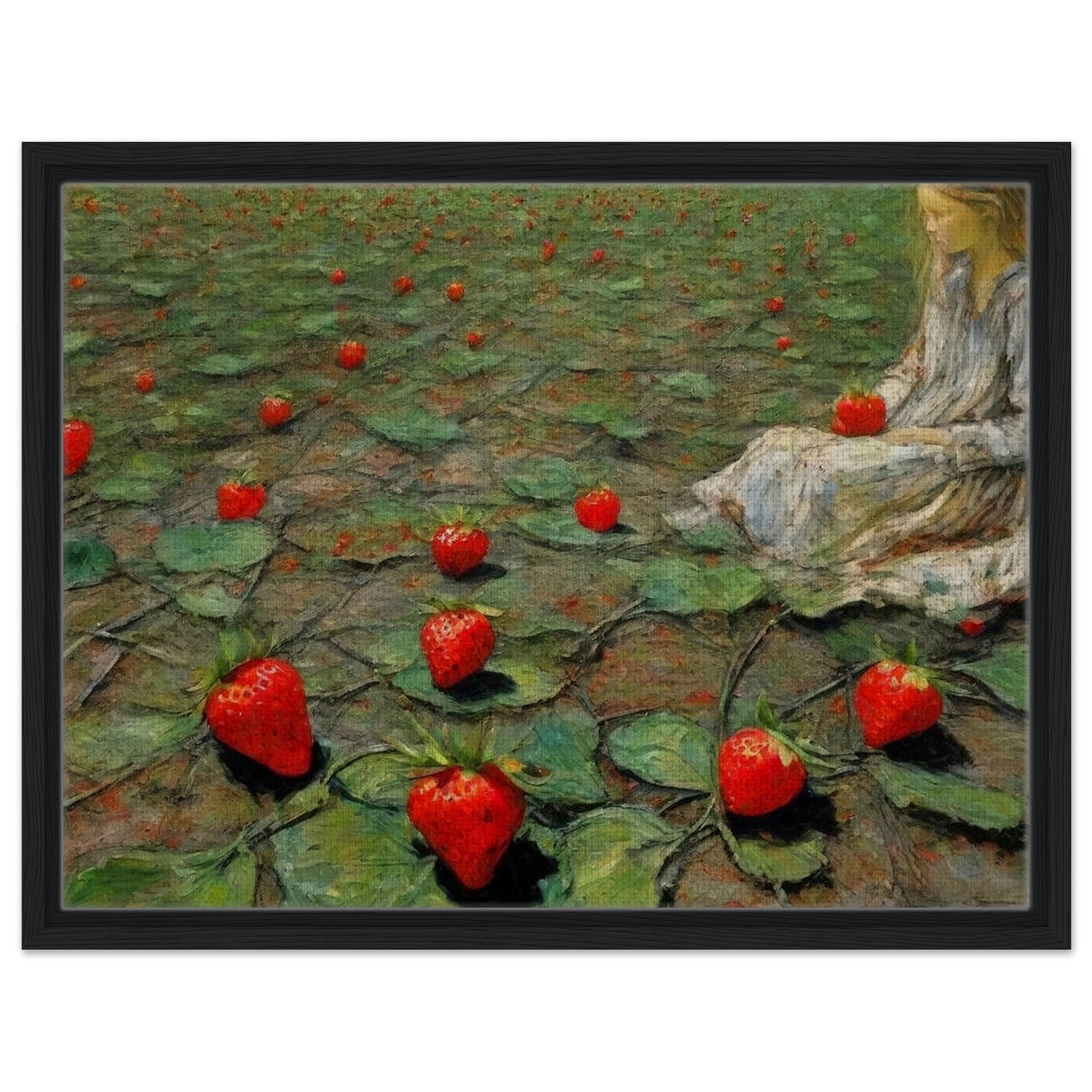 Strawberry Fields - Realism Living Room Wall Art | Hive Artes