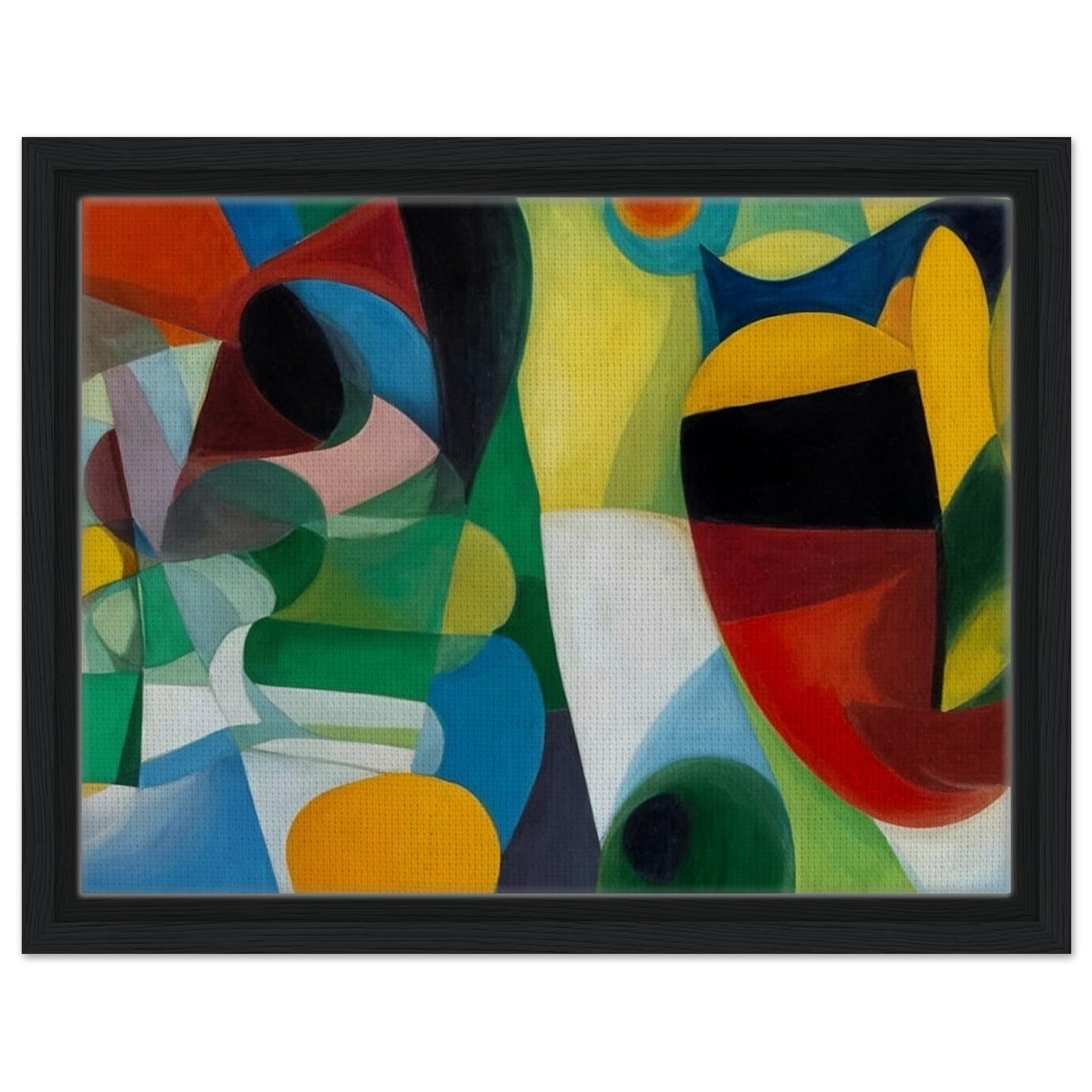 Color Kaleidoscope Axel Venn デザイン 色彩 Kaleidoscope Whimsy - Abstract Geometric Wall Art | Hive Artes
