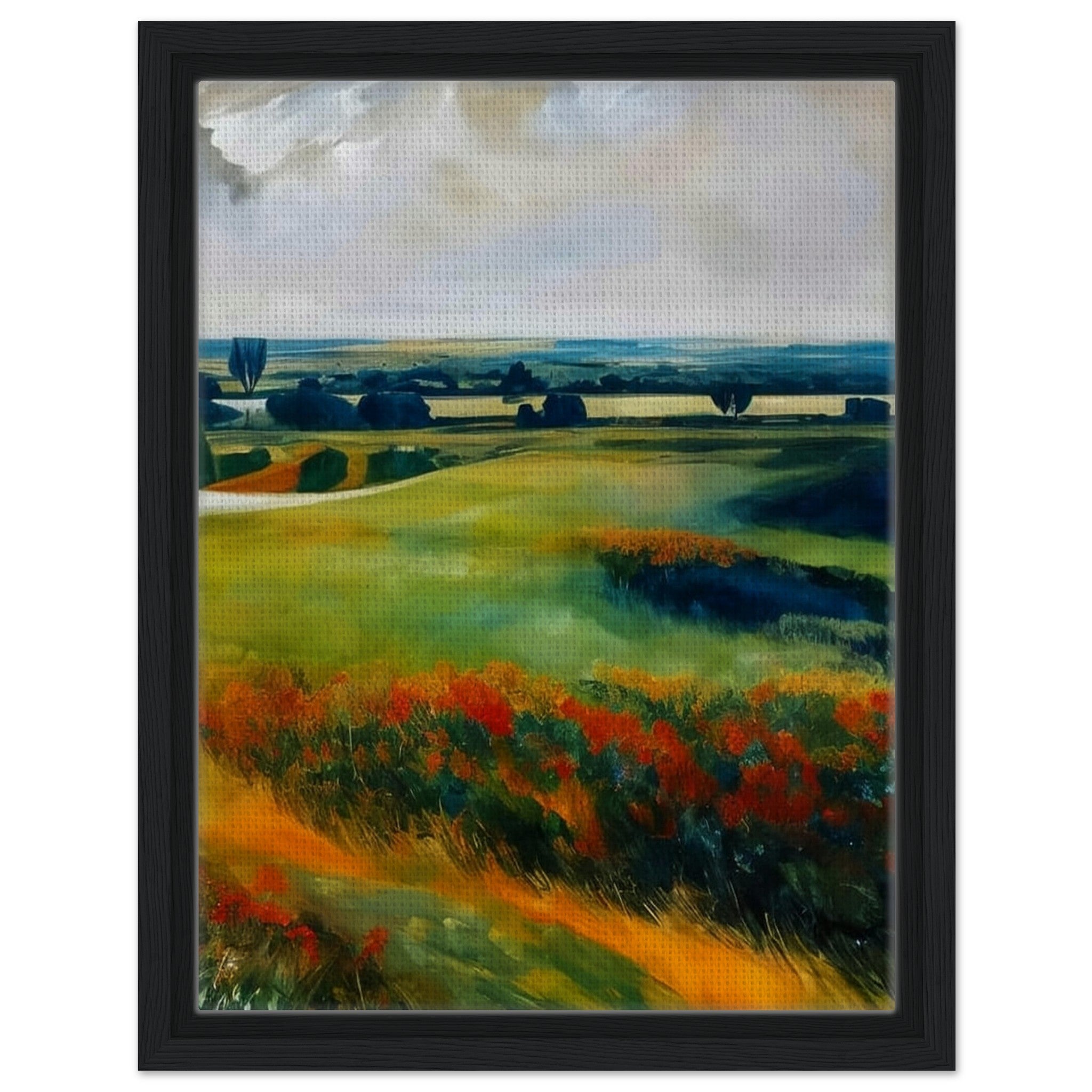 Rolling Meadows - Landscape Living Room Wall Art | Hive Artes