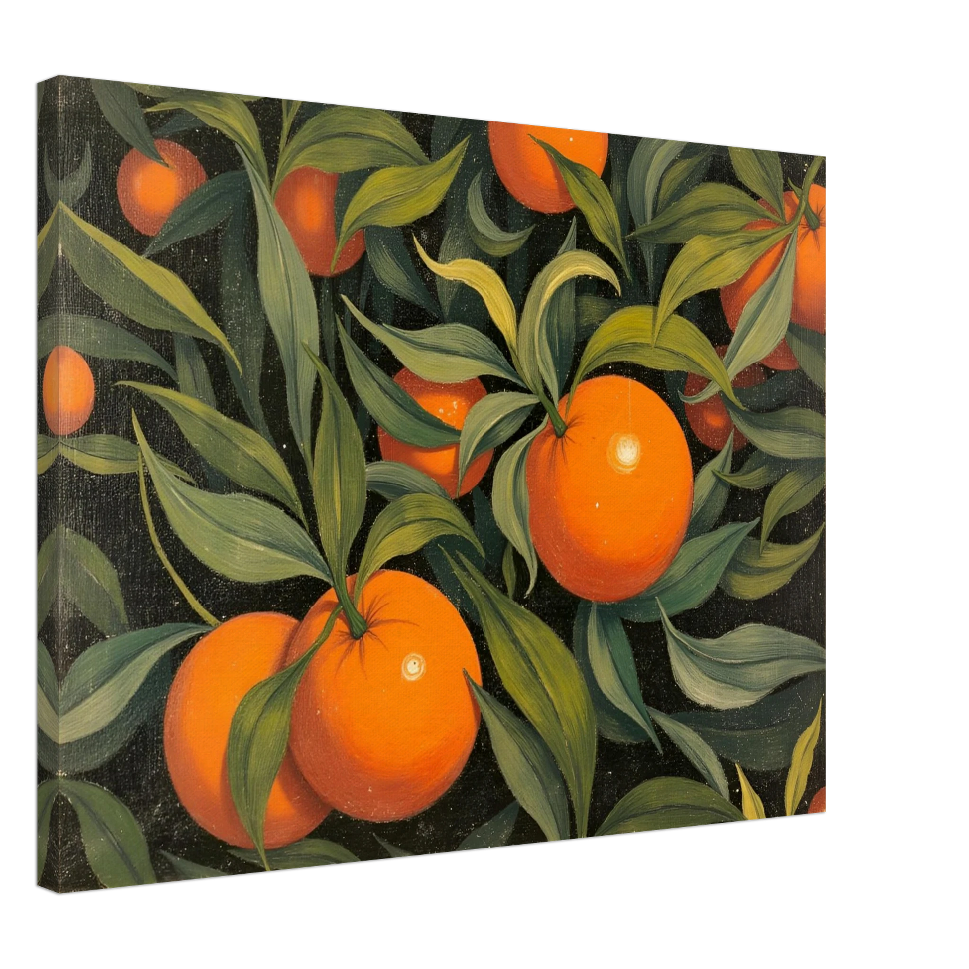 Tangerine Tangle - Nature Realism Wall Art | Hive Artes Tangerine Tangle - Nature Realism Wall Art | Hive Artes
