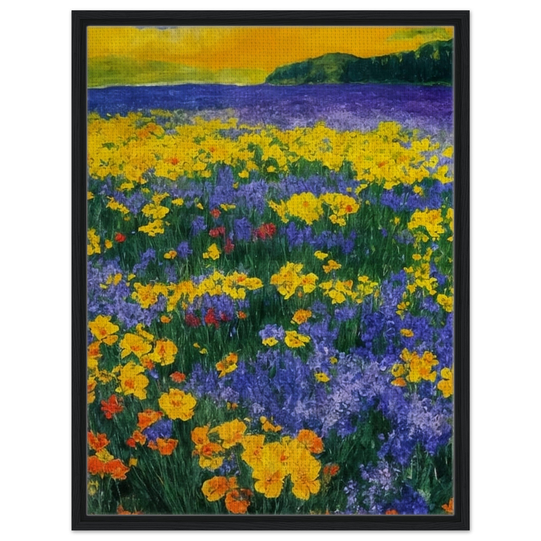 Blooming Meadows - Floral Nature Wall Art | Hive Artes