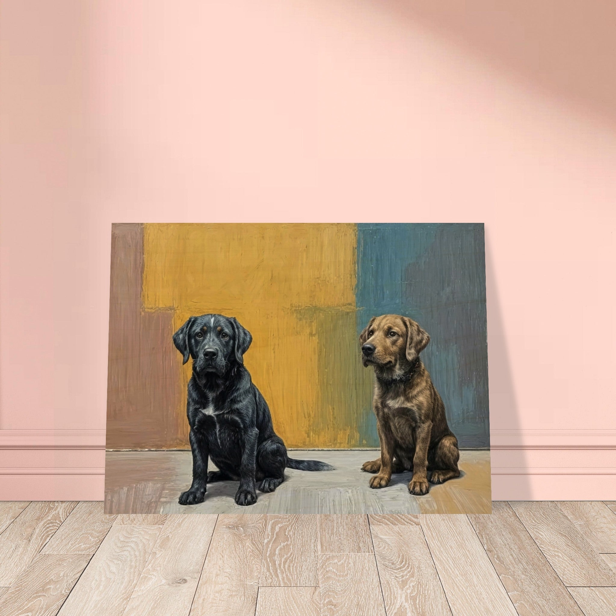 Loyal Companions - Realism Living Room Wall Art | Hive Artes