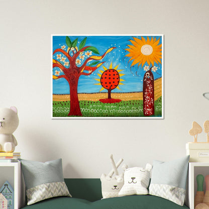 Whimsical Sunlit Grove