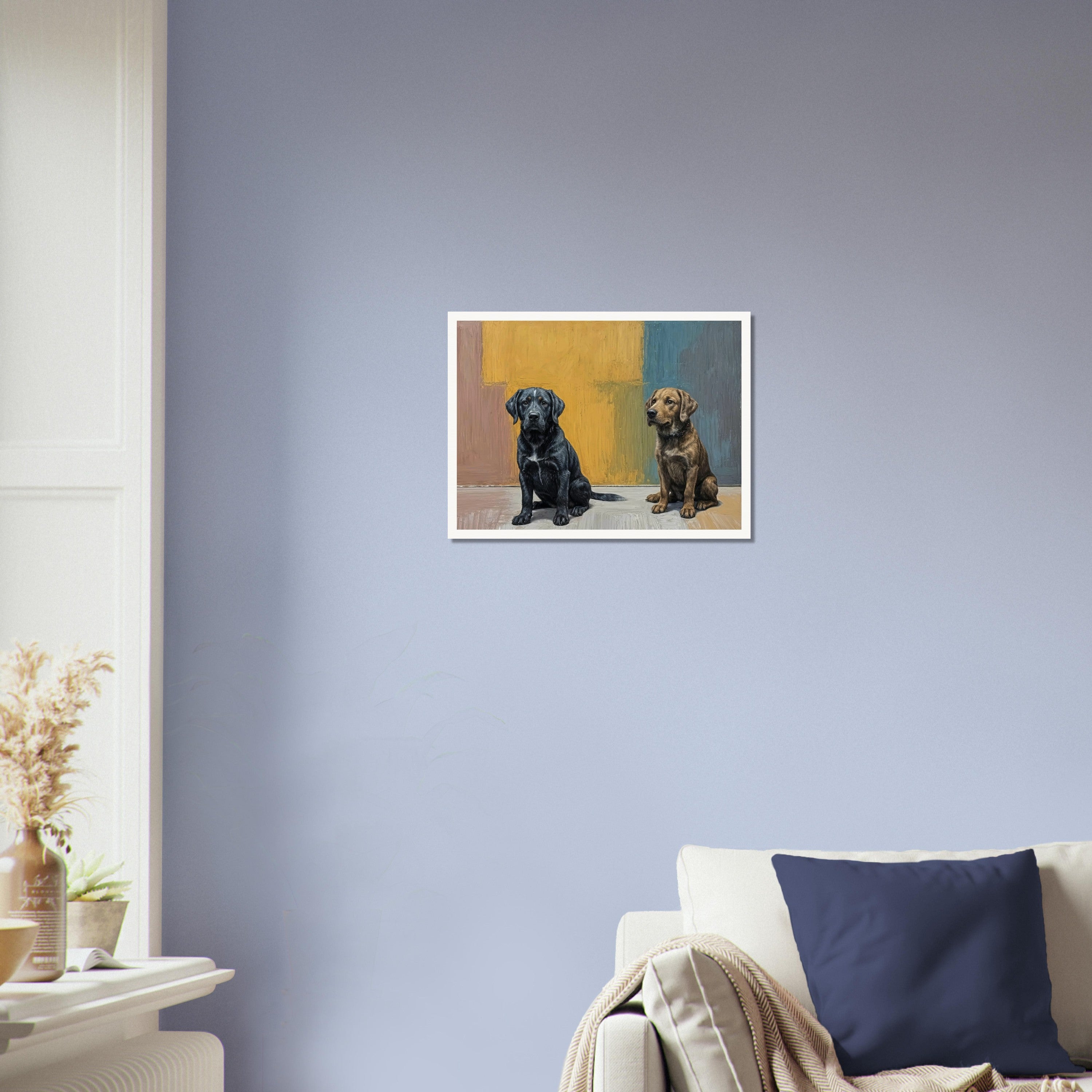 Loyal Companions - Realism Living Room Wall Art | Hive Artes
