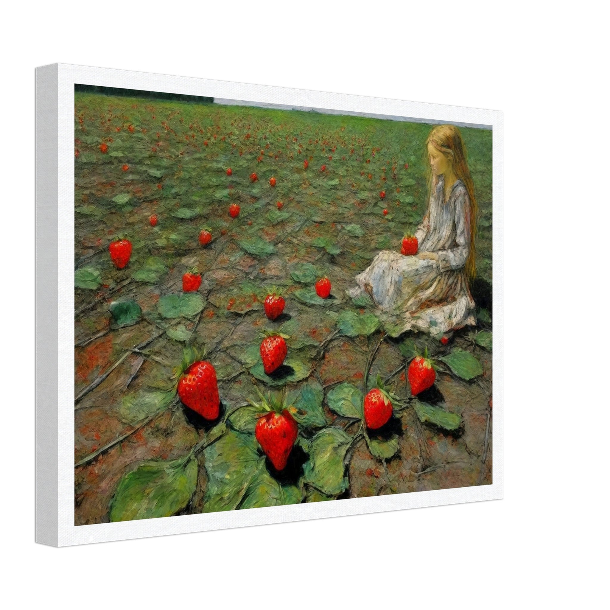 Strawberry Fields - Realism Living Room Wall Art | Hive Artes