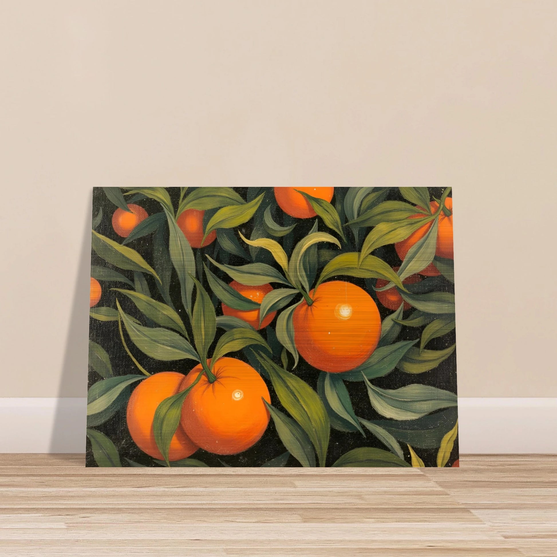 Tangerine Tangle - Nature Realism Wall Art | Hive Artes Tangerine Tangle - Nature Realism Wall Art | Hive Artes