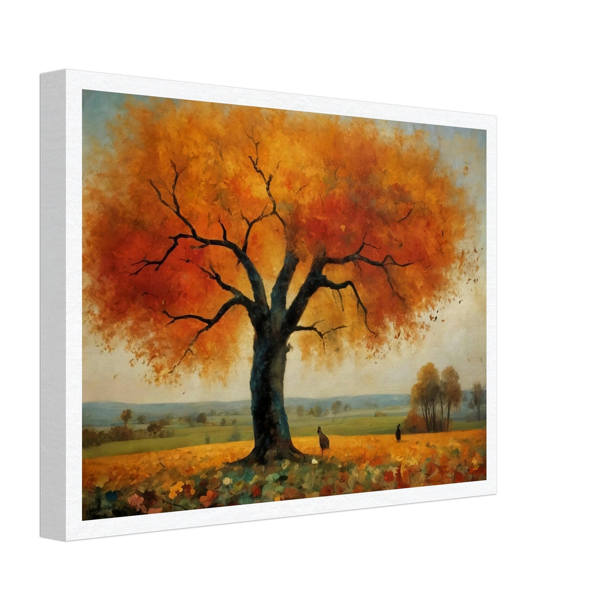 グラフィックアート Biwako360 °(autumn) Majestic Autumn Oak - Autumn Bedroom Wall Art | Hive Artes