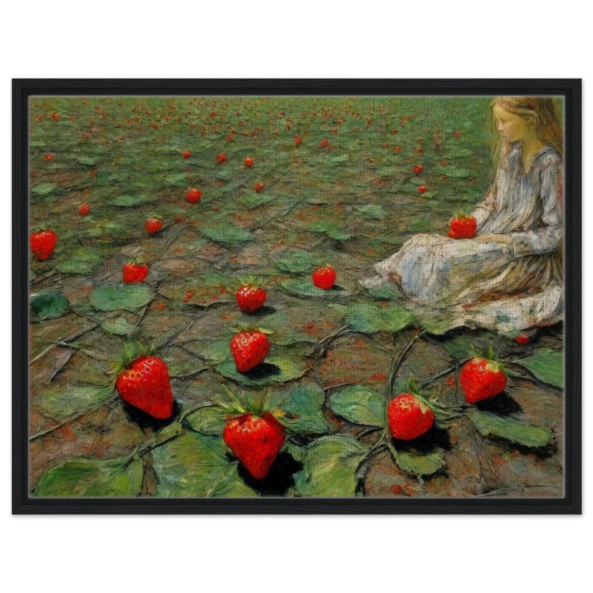 リリパットレーン　STRAWBERRY FIELDS Strawberry Fields - Realism Living Room Wall Art | Hive Artes